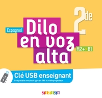 DILO EN VOZ ALTA - ESPAGNOL 2DE ED. 2025 - CLE USB