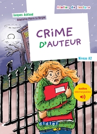 Atelier de lecture - Crime d'auteur - Niv. A2 - Livre + audios téléchargeables