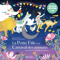 La petite fille et le carnaval des animaux - livre CD