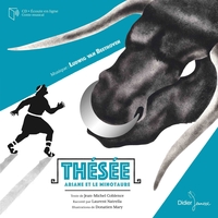 MYTHOLOGIE - T01 - THESEE, ARIANE ET LE MINOTAURE, LIVRE-DISQUE