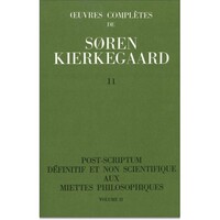 OEUVRES COMPLETES DE SOREN KIERKEGAARD, TOME 011