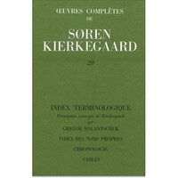 Index terminologique - principaux concepts de Kierkegaard