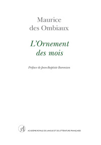 L'ORNEMENT DES MOIS