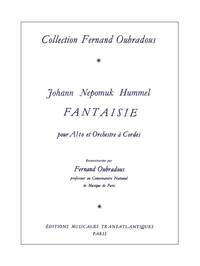JOHANN NEPOMUK HUMMEL: FANTASIE