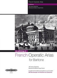 FRENCH OPERATIC ARIAS FOR BARITONE CHANT