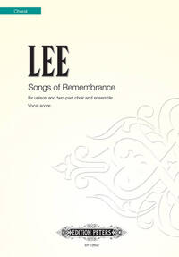 SONGS OF REMEMBRANCE (VOCAL SCORE)