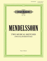 2 MUSICAL SKETCHES (KLAVIERSTUCKE) PIANO