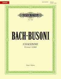 CHACONNE IN D MINOR FROM BACHS PARTITA NO.2 PIANO
