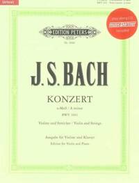 CONCERT 01 A BWV1041 VIOLON +CD