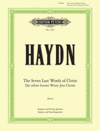 THE SEVEN LAST WORDS OF CHRIST MUSIQUE D'ENSEMBLE