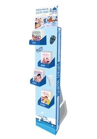 PLV COLONNE DE SOL_26 EX_QUATRE SOEURS 2024 + PRIME ETIQUETTE VALISE
