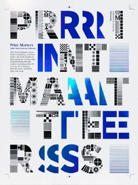 Print Matters 20th Anniversary Edition The Cutting Edge of Print /anglais