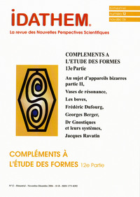 IDATHEM N 12 - ETUDES DES FORMES 13 EME PARTIE