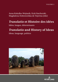 TRANSLATIO ET HISTOIRE DES IDEES TOME 2