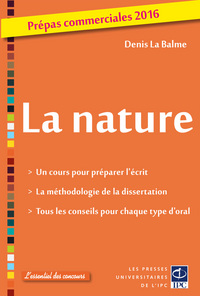 La nature - prépas commerciales 2016