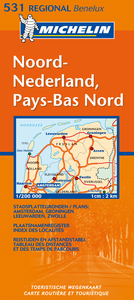 CARTE ROUTIERE 531 NOORD-NEDERLAND / PAYS-BAS NORD