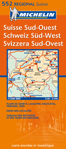 CR 552 SUISSE SUD-OUEST / SCHWEIZ SUD-WEST / SVIZZERA SUD-OVEST