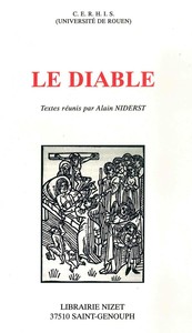 LE DIABLE - TEXTES REUNIS PAR ALAIN NIDERST