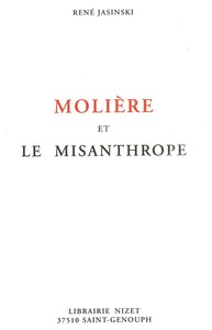 MOLIERE ET LE MISANTHROPE