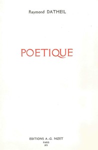 POETIQUE