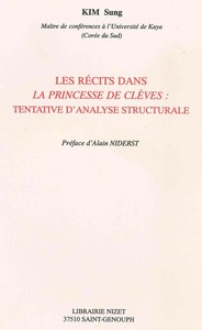 LES RECITS DANS LA PRINCESSE DE CLEVES : TENTATIVE D'ANALYSE STRUCTURALE