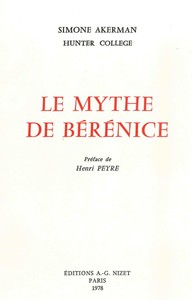 LE MYTHE DE BERENICE