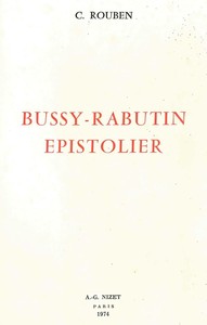 BUSSY-RABUTIN EPISTOLIER