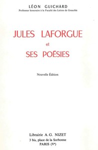 JULES LAFORGUE ET SES POESIES