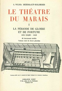 LE THEATRE DU MARAIS, 2 VOLS