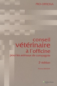 Conseil vétérinaire à l'officine pour les animaux de compagnie