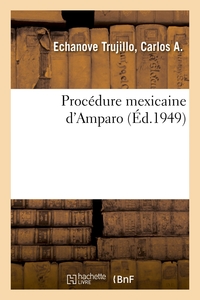 PROCEDURE MEXICAINE D'AMPARO