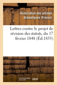 Lettres à M. le directeur de la Revue et gazette des théâtres