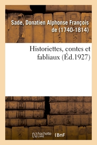 HISTORIETTES, CONTES ET FABLIAUX