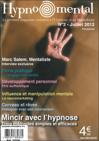 HYPNOMENTAL N 2  - 1ER MAGAZINE CONSACRE A L'HYPNOSE ET AU MENTALISME