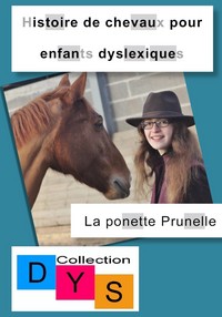 HISTOIRE DE CHEVAUX POUR ENFANTS DYSLEXIQUES - LA PONETTE PRUNELLE