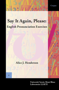 Say it again, please - English pronunciation exercises