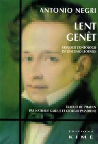 LENT GENET - ESSAI SUR L'ONTOLOGIE DE G.LEOPARDI