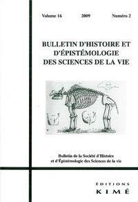 Bulletin d'Histoire et d'Epistemologie des Sciences De