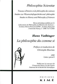 PHILOSOPHIA SCIENTIAE CAHIER SPECIAL 8 2008