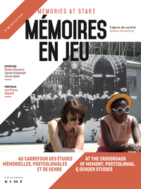 MEMOIRES EN JEU N 10 - AUX CROISEMENTS DES ETUDES MEMORIELLES, POSTCOLONIALES ET DE GENRE