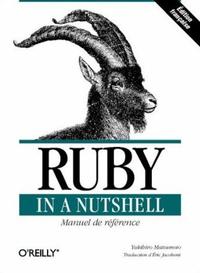 Ruby In A Nutshell (en français)