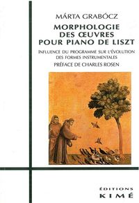 MORPHOLOGIE DES OEUVRES POUR PIANO DE LISZT - INFLUENCE DU PROGRAMME SUR L'EVOLUTION
