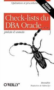 Check-lists du DBA Oracle