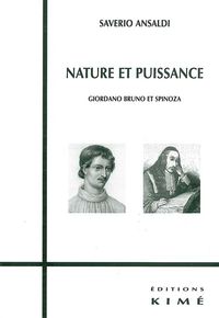 NATURE ET PUISSANCE - GIORDANO BRUNO ET SPINOZA