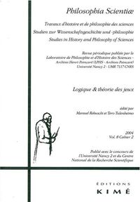 Philosophia Scientiae V.8 / 2 (2004)Logique / Théorie Jeux