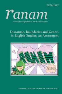 RANAM N  50/2017. DISCOURSE, BOUNDARIES AND GENRES IN ENGLISH STUDIES : AN ASSESSMENT