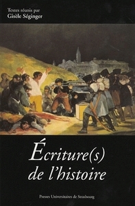 ECRITURE(S) DE L'HISTOIRE