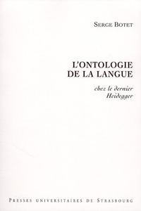 L'ontologie de la langue chez le dernier heidegger