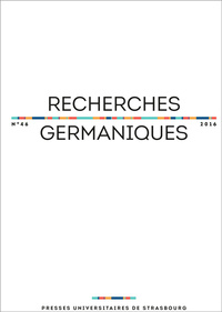 RECHERCHES GERMANIQUES N  46/2016. VARIA