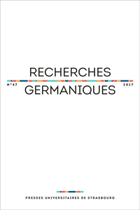 RECHERCHES GERMANIQUES N  47/2017. VARIA